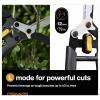 Fiskars X-series DualAction HSX96 nůžky na živý plot měkká rukojeť