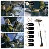 Fiskars X-series™ škrabka na led/metlička na sníh (d x š) 96, 121 mm, mm x 260 mm nákladní vozy, osobní automobily, SUV, Vany černá/oranžová