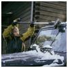 Fiskars X-series™ škrabka na led/metlička na sníh (d x š) 96, 121 mm, mm x 260 mm nákladní vozy, osobní automobily, SUV, Vany černá/oranžová