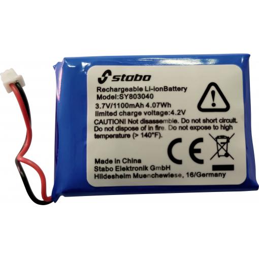 Stabo AKKU 3,7V, 1100MAH FC-400 II Akupack Akumulátor se zástrčkou, s kabelem Li-Ion 3.7 V 1100 mAh 1 ks