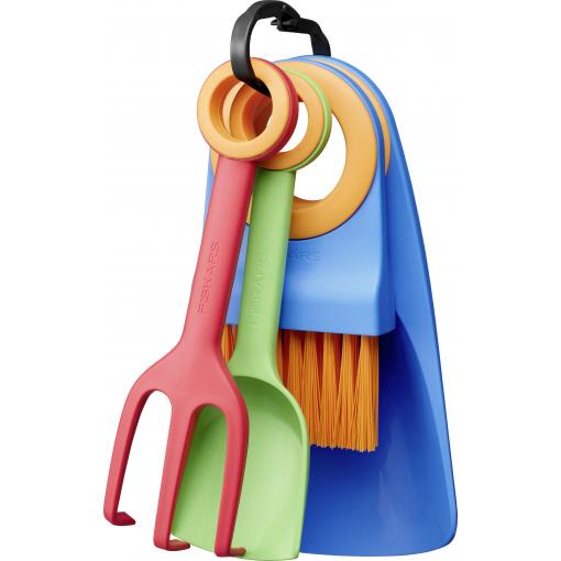 Fiskars 1062472 zahradní lopatka, zahradnická lopatka , Tyčinky, mycí kartáč vícebarevná