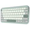 Asus ASUS KW100 KEYBOARD/GN/GE/81 bezdrátový klávesnice německá, QWERTZ, Macintosh zelená, světle zelená Snadné přepínání 3 zařízení