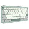 Asus ASUS KW100 KEYBOARD/GN/GE/81 bezdrátový klávesnice německá, QWERTZ, Macintosh zelená, světle zelená Snadné přepínání 3 zařízení