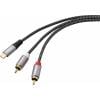 SpeaKa Professional USB kabel 2.00 m černá/šedá SP-14353908