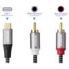 SpeaKa Professional USB kabel 2.00 m černá/šedá SP-14353908