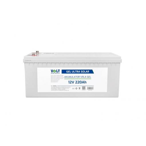 Baterie gelová 12V 220Ah V-PRO ULTRA SOLAR DEEP CYCLE