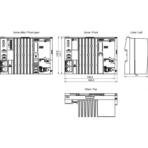 Siemens 6ES7677-2SD43-0GB0 6ES76772SD430GB0 Open Controller