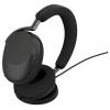 Jabra Jabra Evolve3 85 MS Stereo black mit Lin Headset uzavřená (Over Ear) kabelová stereo černá Potlačení hluku headset telefon