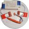 Podhledové LED svítidlo 18 W, 120 mm, 3000 K, montážní otvor 50–110 mm