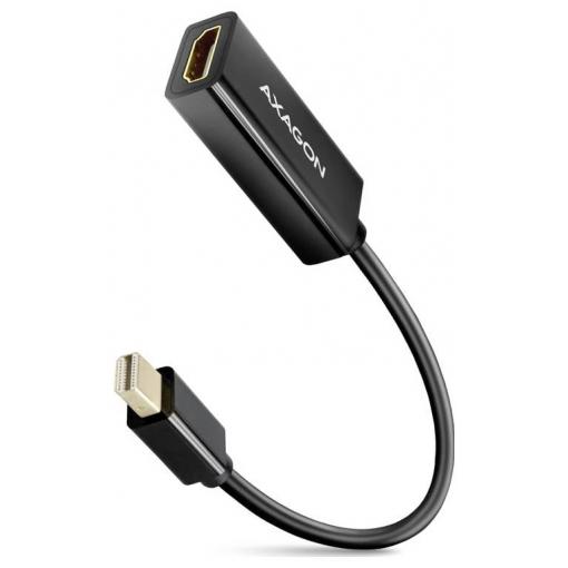 AXAGON RVDM-HI14N Mini-DisplayPort / HDMI adaptér [1x mini DisplayPort zástrčka - 1x HDMI zástrčka] 15 cm
