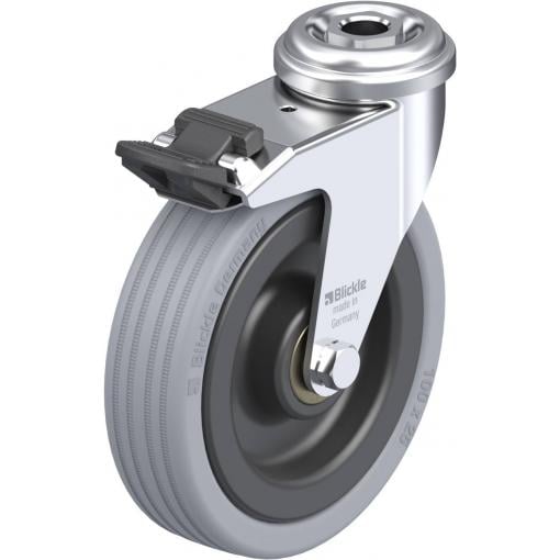 Blickle 274308 LRA-VPA 100K-FI Otočné kolečko s brzdou Ø kola: 100 mm nosnost (max.): 70 kg 1 ks
