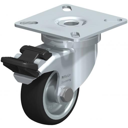 Blickle 757086 LPA-PATH 50G-FI Otočné kolečko s brzdou Ø kola: 50 mm nosnost (max.): 75 kg 1 ks