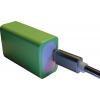 Nabíjecí baterie Li-Ion 9V 400mAh 6F22 TINKO, USB-C
