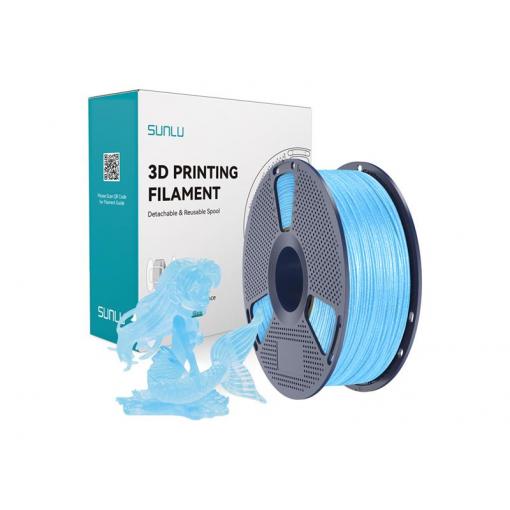 Filament SUNLU PLA 1kg Twinkling Blue 1,75mm