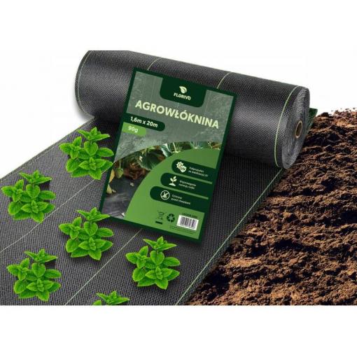 Agrotextílie tkaná FLORIVO 1,6x20m 90g/m2