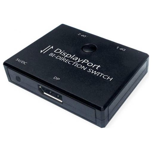 Value 14.99.3587 DisplayPort přepínač lze použít oboustranně 3840 x 2160 Pixel