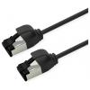 Roline 21.15.3260 RJ45 síťové kabely, propojovací kabely CAT 8.1 U/FTP 0.15 m černá 1 ks