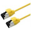 Roline 21.15.3235 RJ45 síťové kabely, propojovací kabely CAT 8.1 U/FTP 2 m žlutá 1 ks
