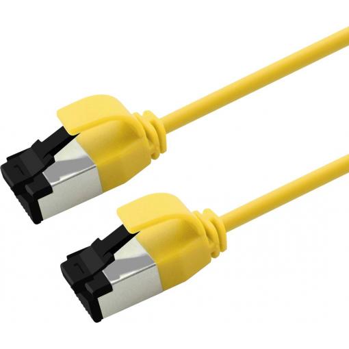 Roline 21.15.3235 RJ45 síťové kabely, propojovací kabely CAT 8.1 U/FTP 2 m žlutá 1 ks