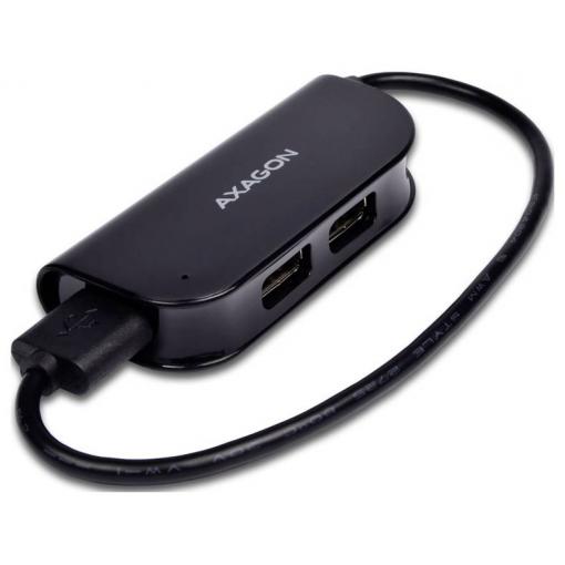 AXAGON HUE-X4B USB Hub 4 porty USB-A 5 GBit/s