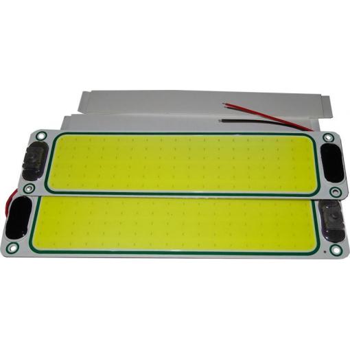 LED modul COB 12-80V s vypínačem, 245x60mm, pár