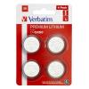 Baterie VERBATIM CR2450 3V lithiová 4-pack