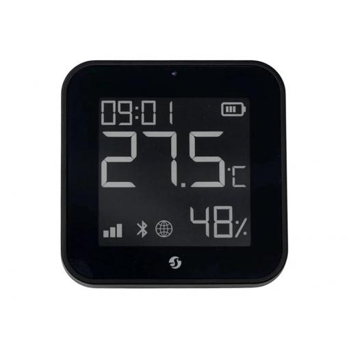 Smart senzor teploty a vlhkosti SHELLY ZB Black ZigBee
