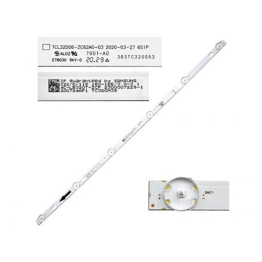 LED podsvit GoSAT GS3210E / GS3260E, 1 pásek