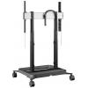 Vogels RISE 5308 držák monitoru 1 Displej: (s) 109,2 cm (43) - 248,9 cm (98) černá stojan, nastavitelná výška, s pohonem