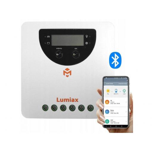 Solární regulátor MPPT Lumiax MC2010BT, 12-24V/20A, bluetooth