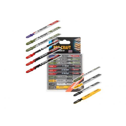 Plátky do přímočaré pily PROCRAFT JB10 10ks