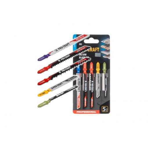 Plátky do přímočaré pily PROCRAFT JB5 5ks