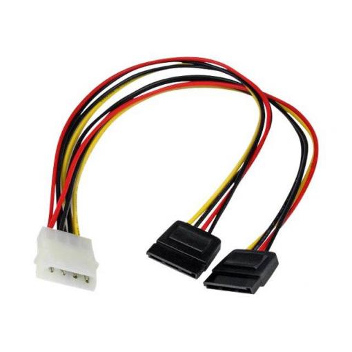 StarTech.com napájecí síťový kabel 0.3 m vícebarevná