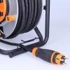 Solight prodlužovací přívod - na kovovém bubnu, 4 zásuvky, 40m kabel guma-neopren, 3x 2,5mm2, IP44 - PB43