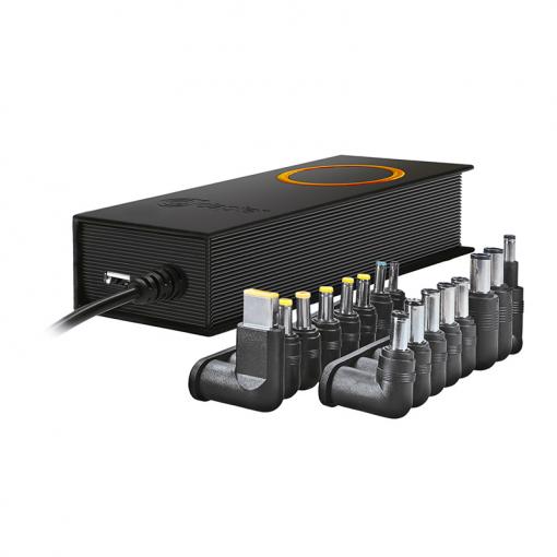 Solight univerzální zdroj pro notebooky, 90W, 16 koncovek, automatický - DA90