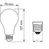 LED žárovka Philips MASTER LEDBulb ND 5.2-75W E27 830 A70 CL G  EEL A