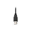 ECOLITE LED stolní lampa dotyková MILA 8W, volba teploty světla, stmívatelná, černá, USB kabel, LU15A-CR
