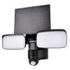 Solight LED solární osvětlení se senzorem, 9W, 850lm, 4000K, Li-Ion, černá - WO7203