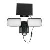 Solight LED solární osvětlení se senzorem, 9W, 850lm, 4000K, Li-Ion, černá - WO7203