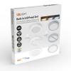 Solight LED mini panel koupelnový 2v1, 3CCT, podhledový/přisazený, 24W, 2040lm, IP54, bílá, kulatý - WD244-W