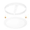 Solight LED mini panel koupelnový 2v1, 3CCT, podhledový/přisazený, 24W, 2040lm, IP54, bílá, kulatý - WD244-W