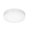Solight LED mini panel koupelnový 2v1, 3CCT, podhledový/přisazený, 12W, 1020lm, IP54, bílá, kulatý - WD240-W