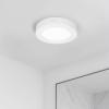 Solight LED mini panel koupelnový 2v1, 3CCT, podhledový/přisazený, 12W, 1020lm, IP54, bílá, kulatý - WD240-W