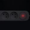 Solight prodlužovací přívod 5 zásuvek, USB A+C 20W PD, 3m, 3 x 1mm2, bílý, vypínač - PP152PD20