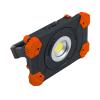 Solight LED reflektor 10W, přenosný, nabíjecí, 1000lm, oranžovo-černý - WM-10W-RE