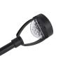 Svítidlo solární ML-GS031 LED zahradní zápich 40cm, černé, 3000K