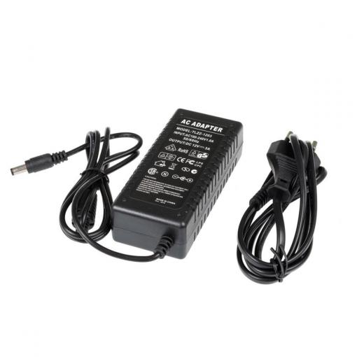 LED zdroj 12V 36W 3A zásuvkový, černý  TLZZ-12V-36W