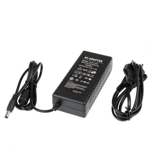 LED zdroj 12V 60W 5A zásuvkový, černý  TLZZ-12V-60W