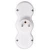 Solight rozbočka s USB A+C rychlonabíječkou 20W PD, 2 x 10A, bílá - P100-PD20