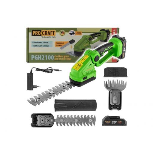 Nůžky na trávu a keře AKU PROCRAFT PGH2100